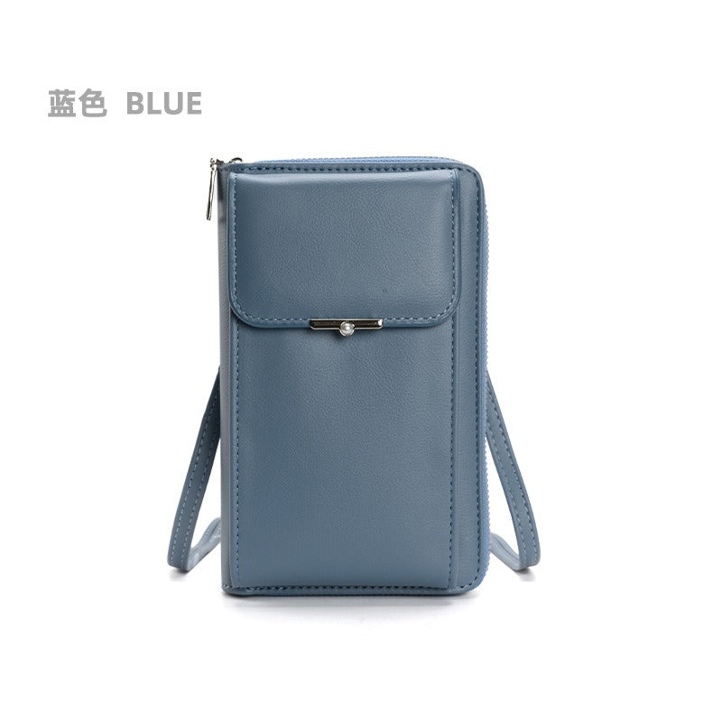 Women's Fashion Messenger Bags Small Mobile Phone Wallet Luxury Design Casual Shoulder Pocket Ladies Crossbody Purse For Female