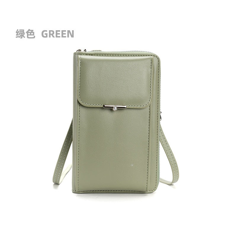 Women's Fashion Messenger Bags Small Mobile Phone Wallet Luxury Design Casual Shoulder Pocket Ladies Crossbody Purse For Female