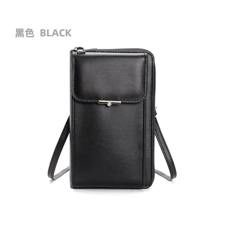 Women's Fashion Messenger Bags Small Mobile Phone Wallet Luxury Design Casual Shoulder Pocket Ladies Crossbody Purse For Female