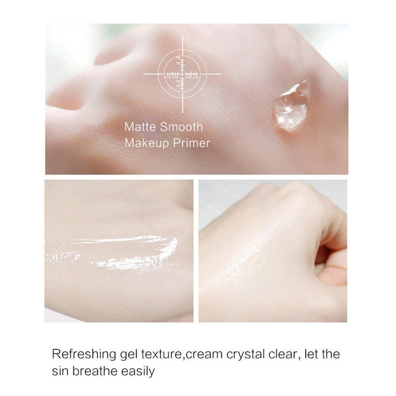 Face Base Primer Makeup 5ml Matte Make Up Fine Lines Oil-control Facial Cream Brighten Nude Foundation Cosmetic