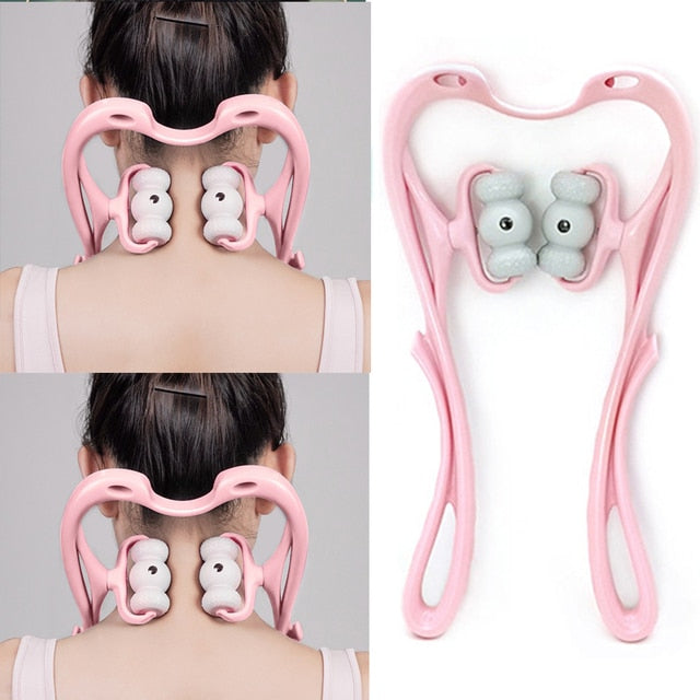 Hand Roller Neck Massager