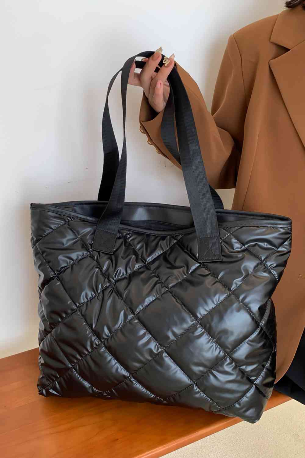 PU Leather Tote Bag