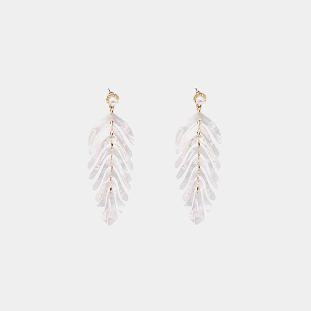 Leaf Shape Dangle Earrings