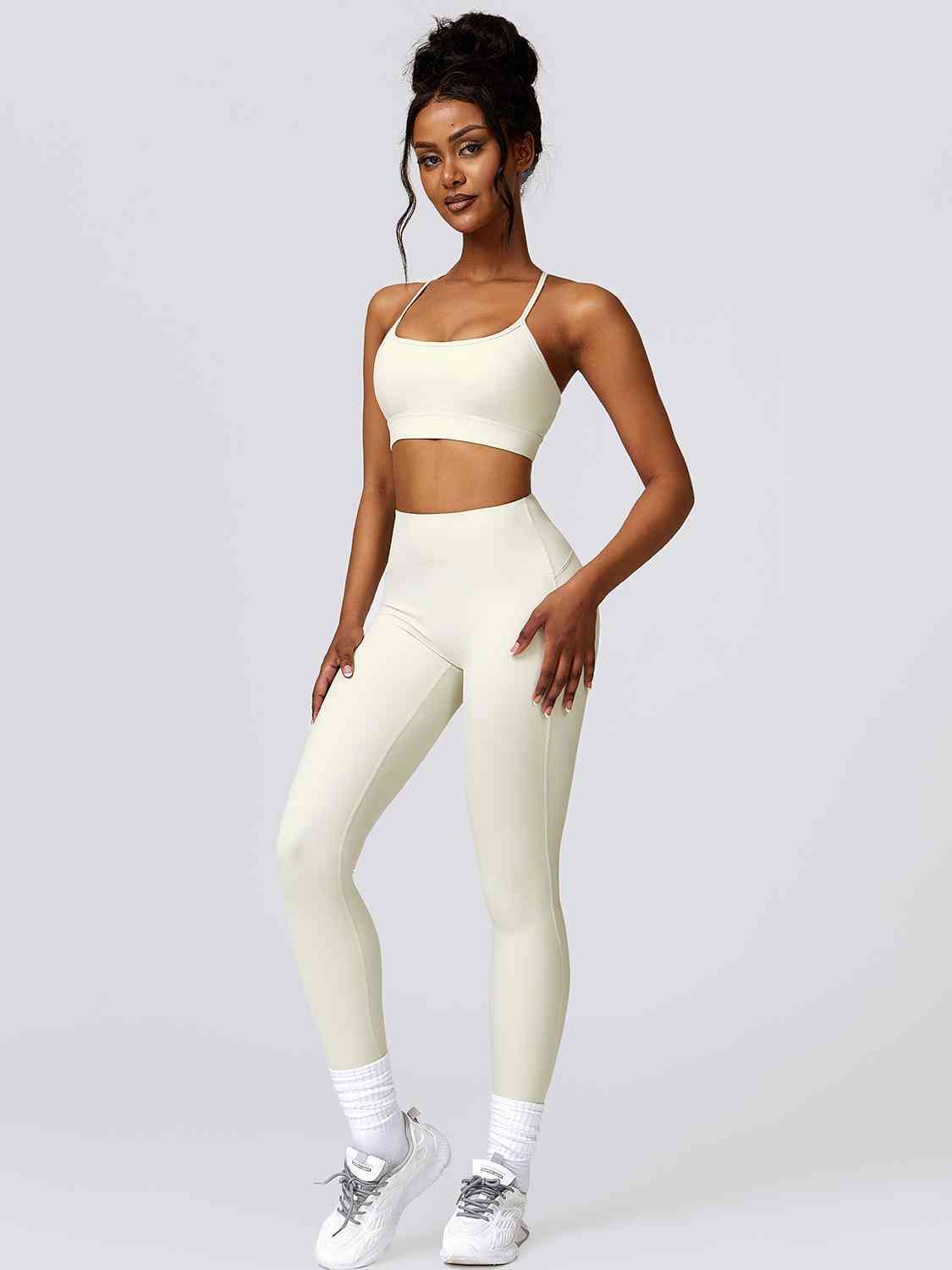 Sport Bra and Leggings Set